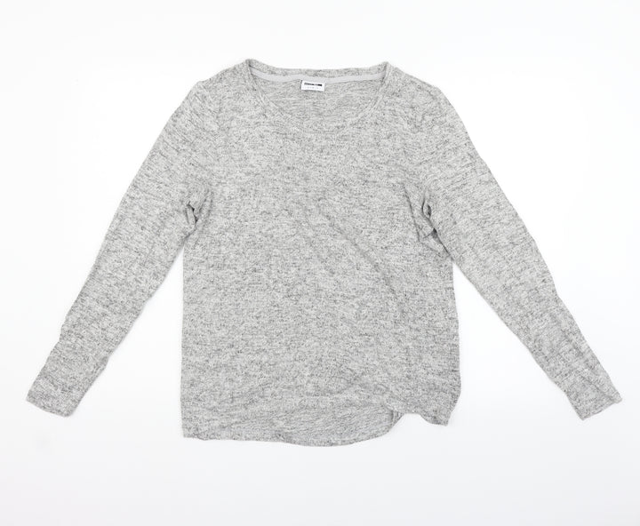 Noisy may Womens Grey   Pullover Jumper Size M