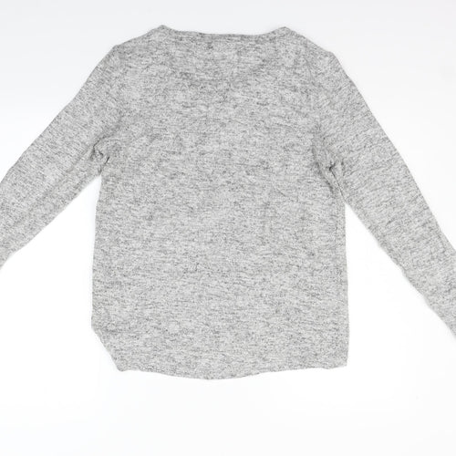 Noisy may Womens Grey   Pullover Jumper Size M