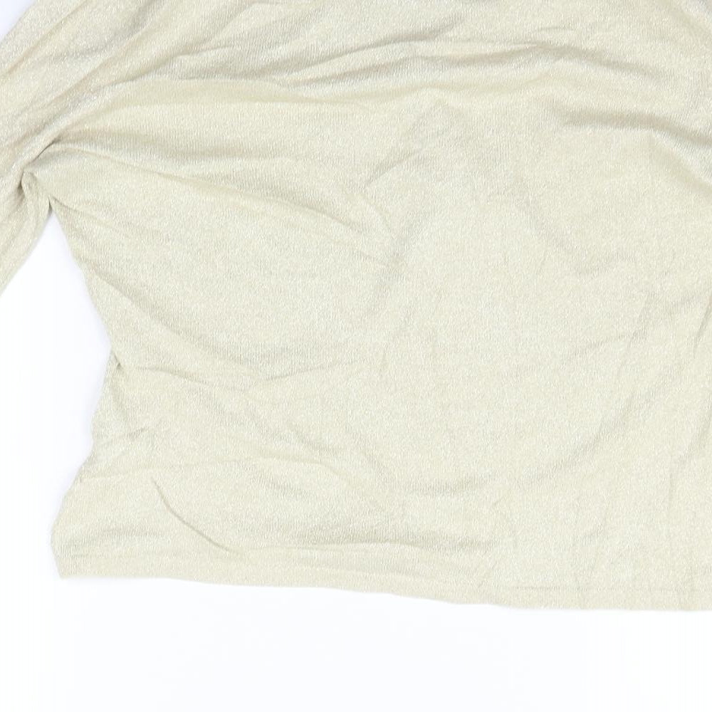 kalico Womens Beige   Pullover Jumper Size 10