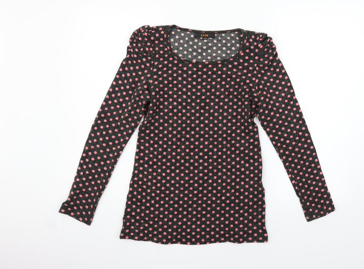 lyds Girls Pink Spotted  Pullover Jumper Size 15 Years
