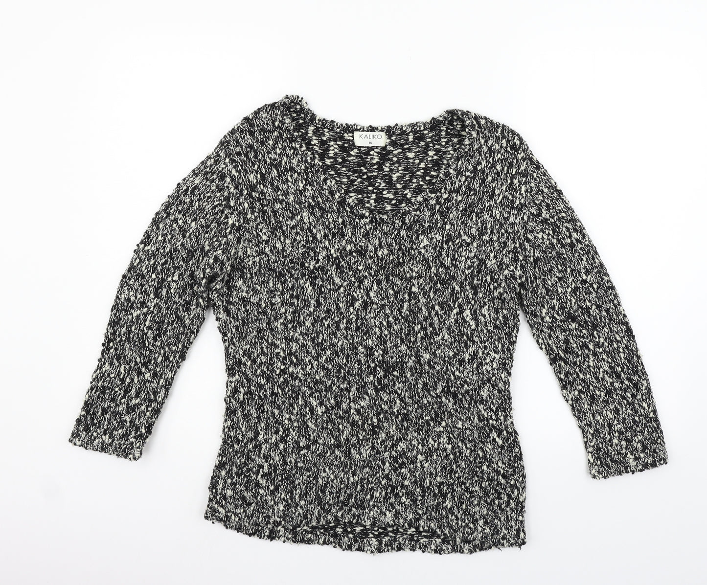 kalico Womens Grey   Pullover Jumper Size 16