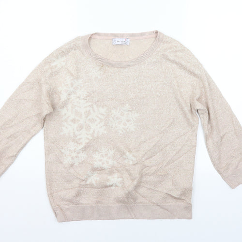 Marks and Spencer Womens Pink   Pullover Jumper Size 8