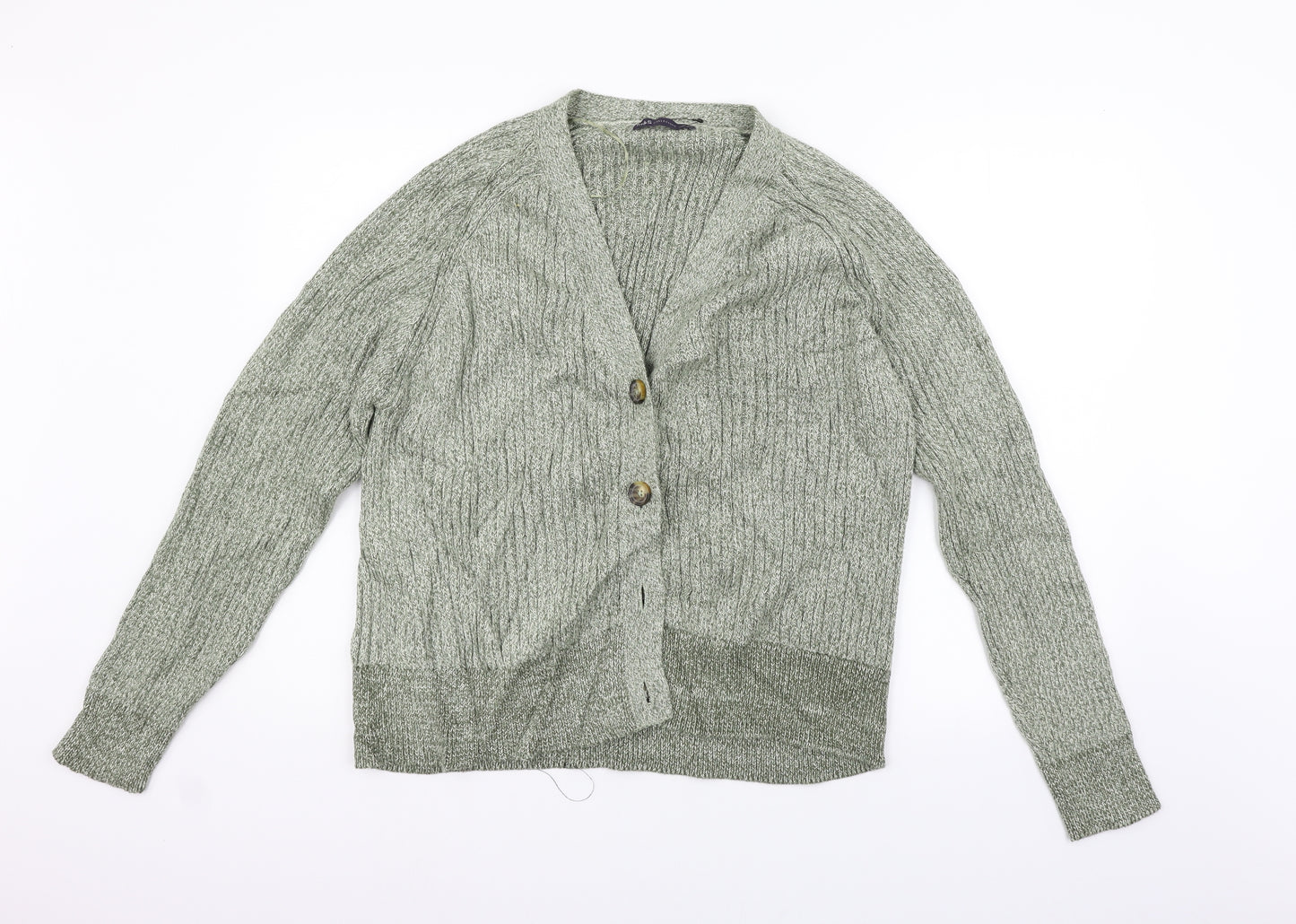 Marks and Spencer Womens Gold   Cardigan Jumper Size XL