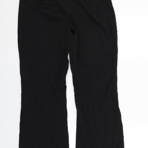 NEXT Womens Black   Trousers  Size 12 L28 in