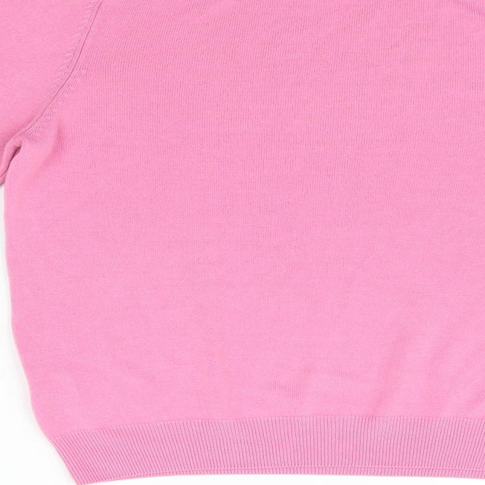 Marks and Spencer Womens Pink   Pullover Jumper Size 12