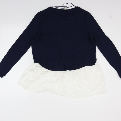 TU Womens Blue   Pullover Jumper Size 14