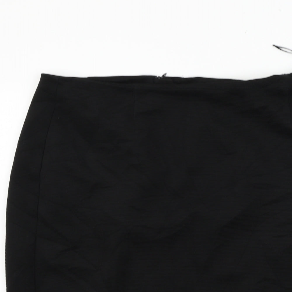 TU Womens Black   Flare Skirt Size 18