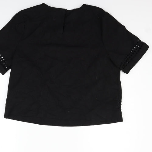 TU Womens Black   Basic Blouse Size 18