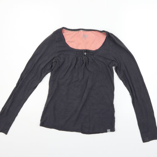 BAM Womens Grey   Basic T-Shirt Size 10