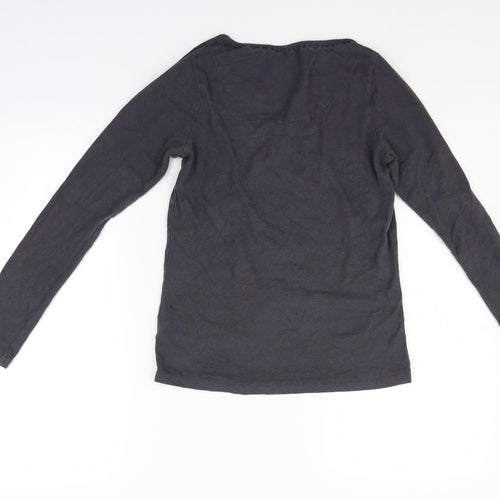 BAM Womens Grey   Basic T-Shirt Size 10