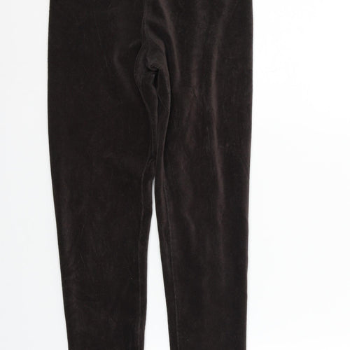 Marks and Spencer Womens Brown   Trousers  Size 8 L25 in