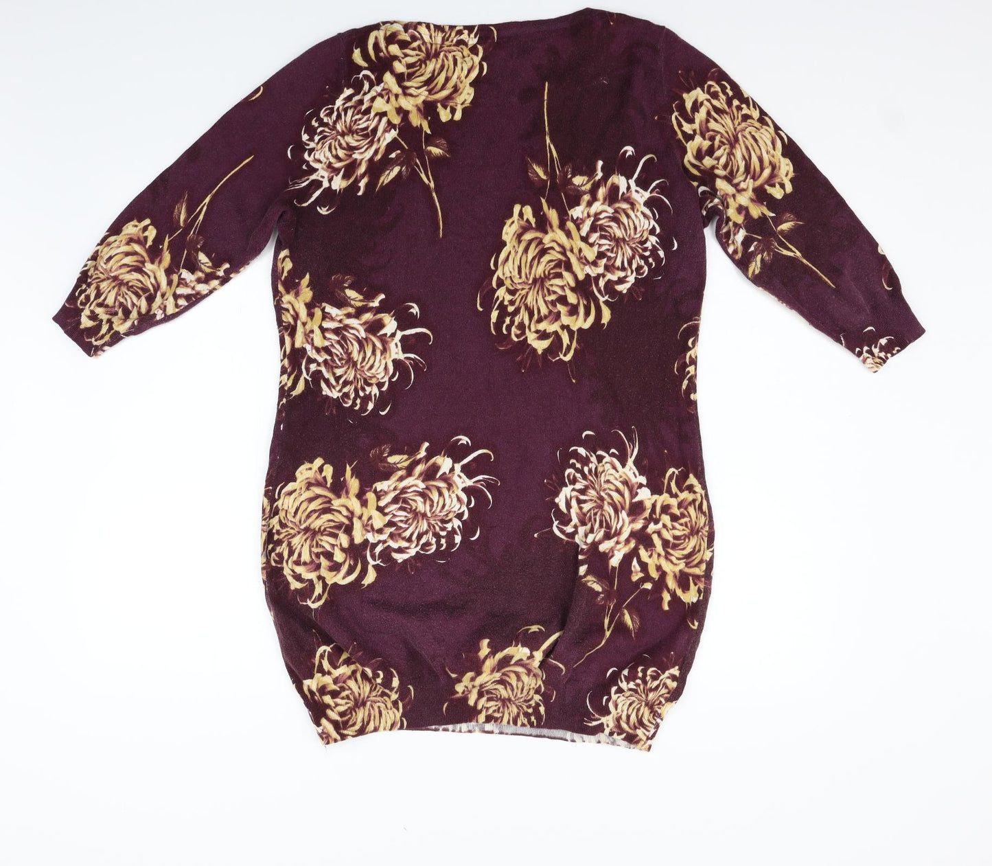 NEXT Womens Pink Fair Isle  Jumper Dress  Size 18