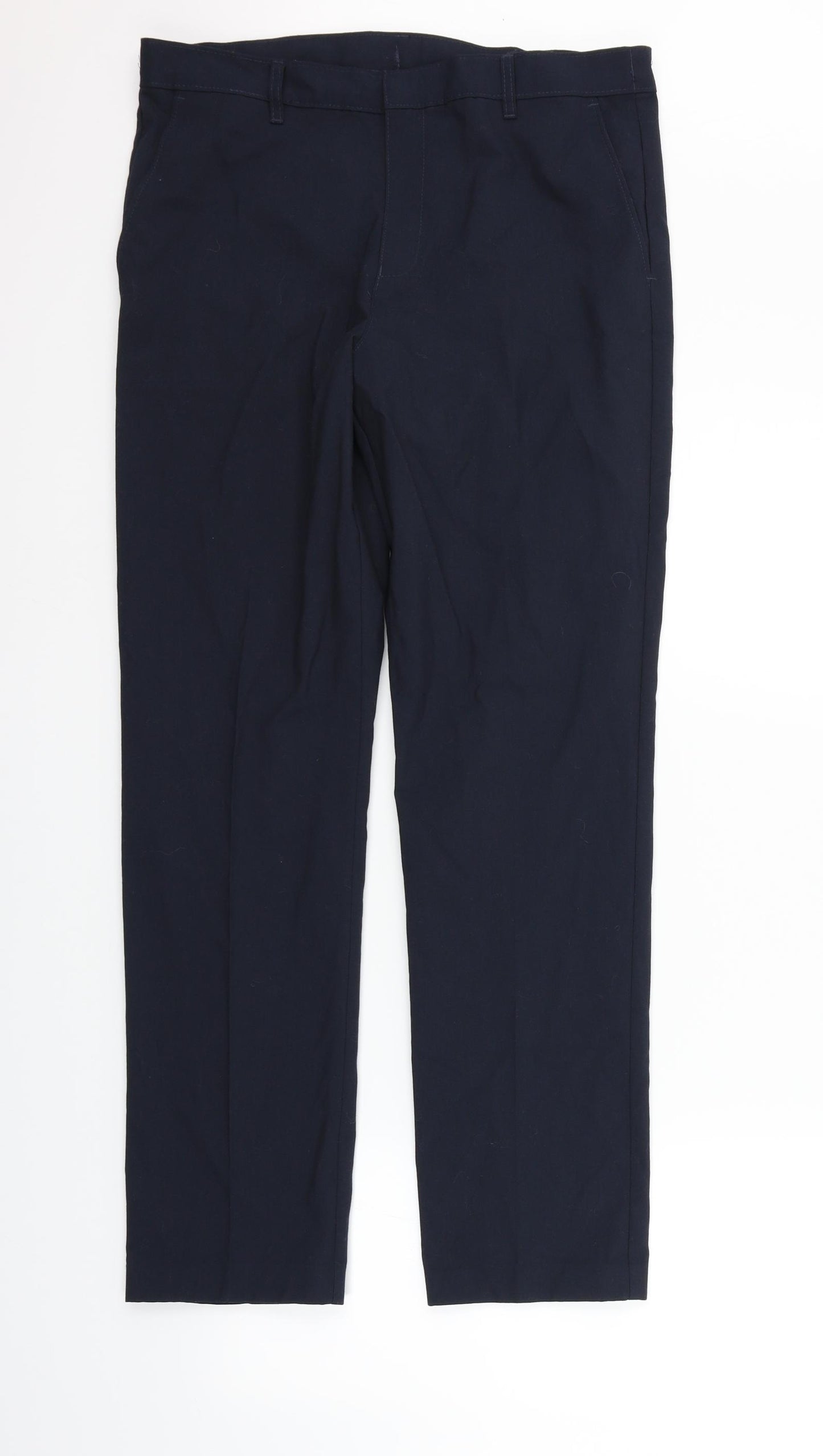 Marks and Spencer Girls Blue   Carrot Trousers Size 15-16 Years