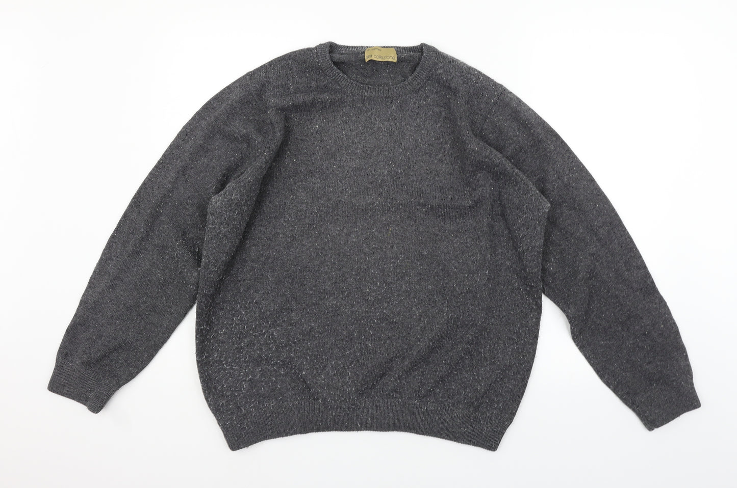 Marks and Spencer Womens Grey   Pullover Jumper Size L