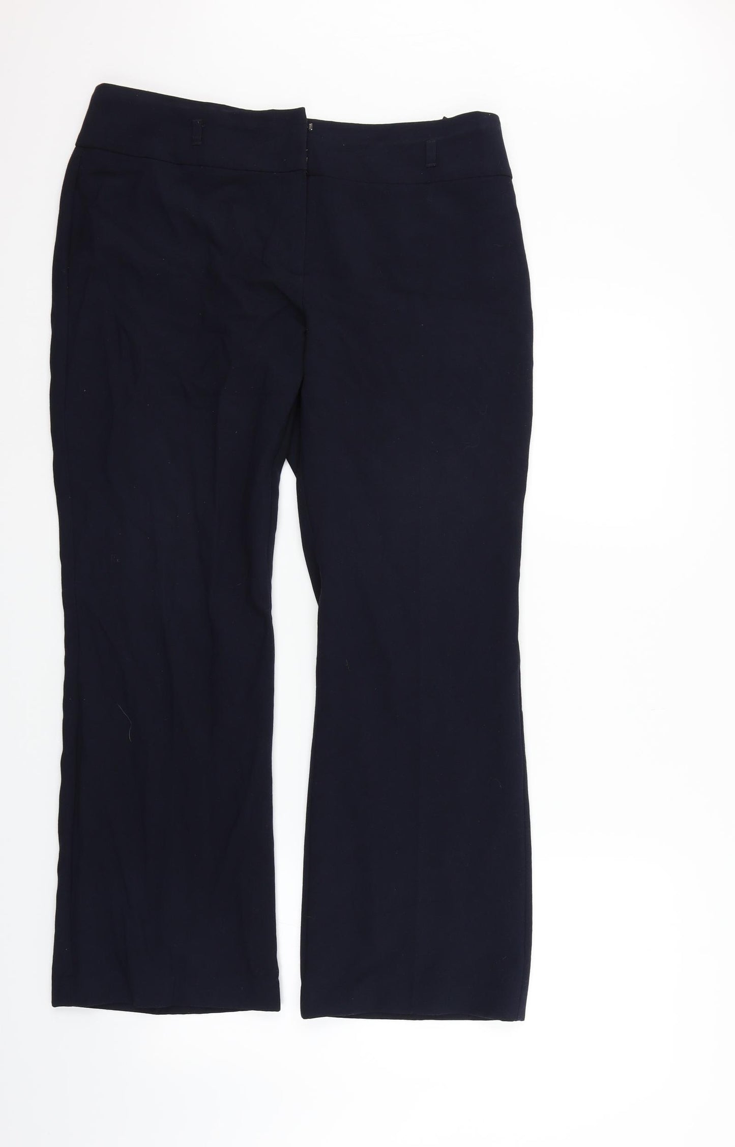 Marks and Spencer Womens Blue   Trousers  Size 14 L26 in