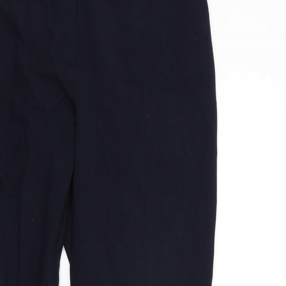 Marks and Spencer Womens Blue   Trousers  Size 14 L26 in