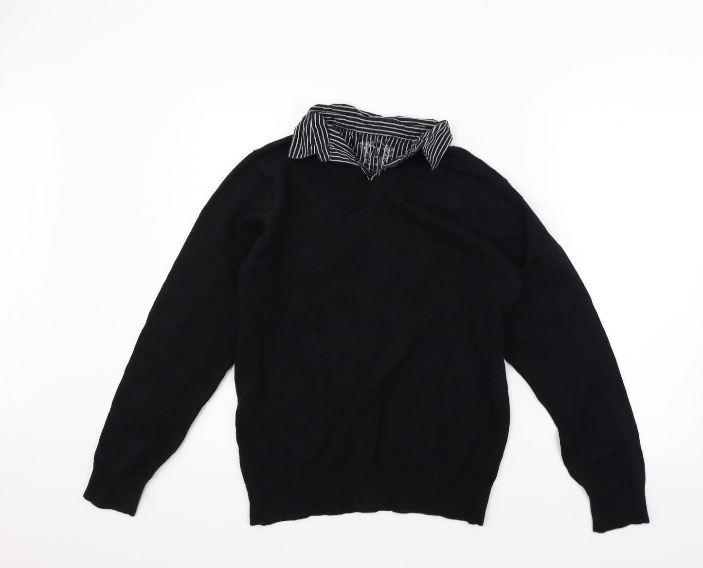 Cedar Wood State Mens Black   Pullover Jumper Size L