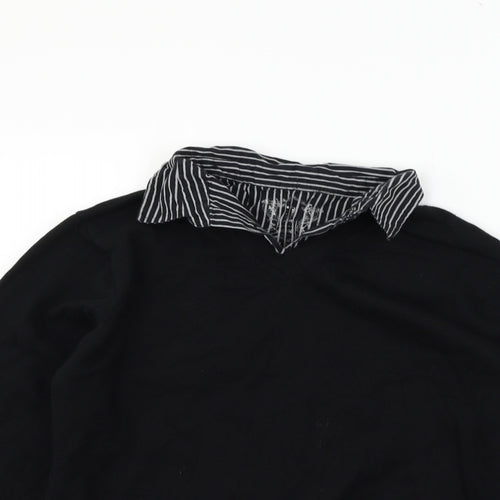 Cedar Wood State Mens Black   Pullover Jumper Size L