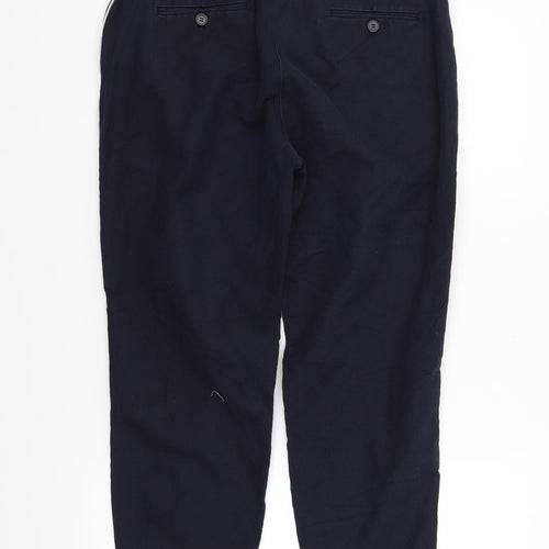 Mint Velvet Womens Blue   Trousers  Size 14 L25 in