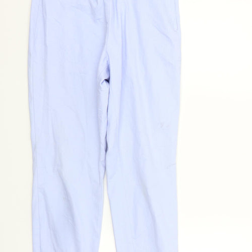 H&M Womens Blue   Trousers  Size 32 L26 in
