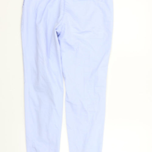 H&M Womens Blue   Trousers  Size 32 L26 in