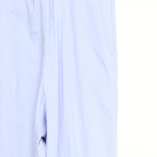 H&M Womens Blue   Trousers  Size 32 L26 in
