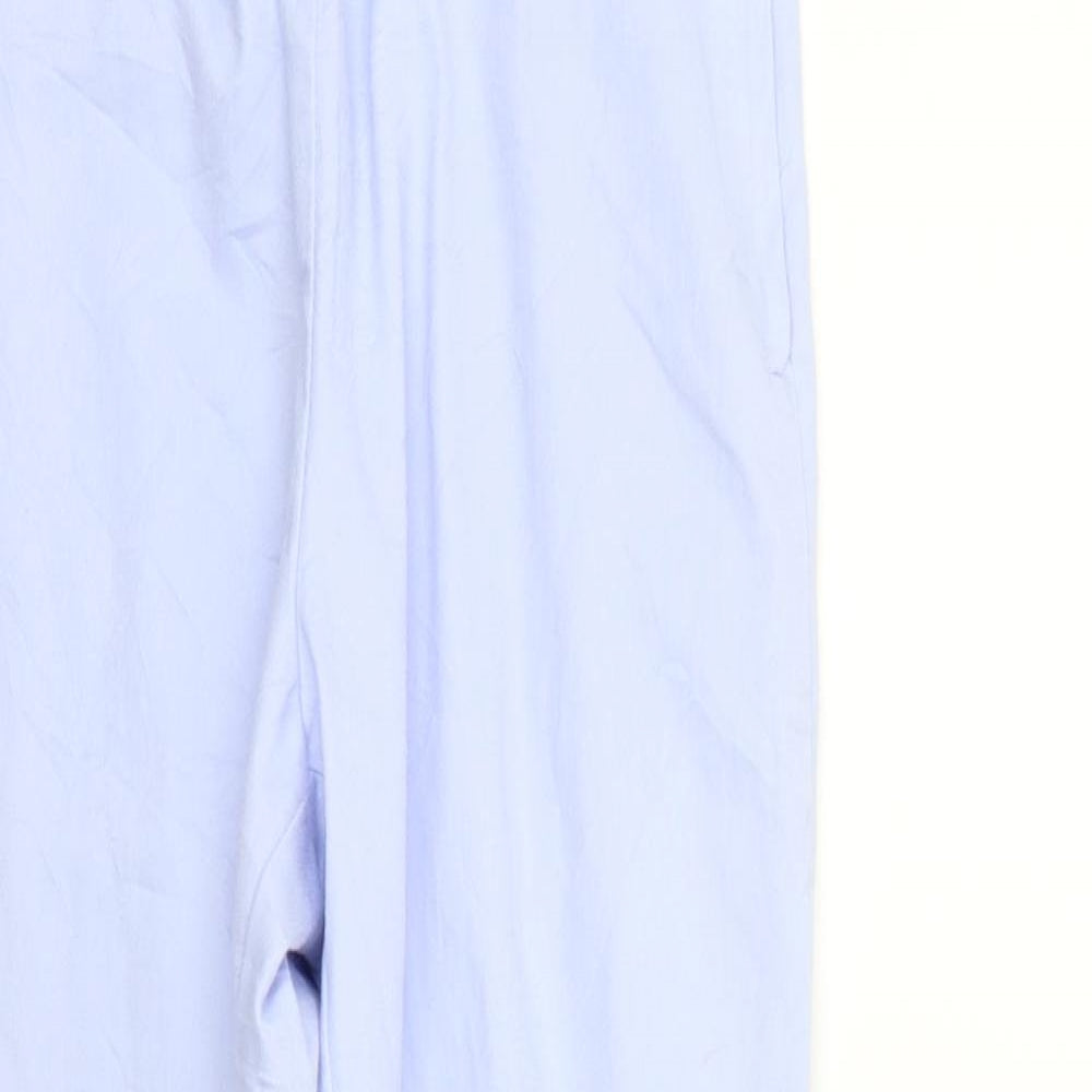 H&M Womens Blue   Trousers  Size 32 L26 in