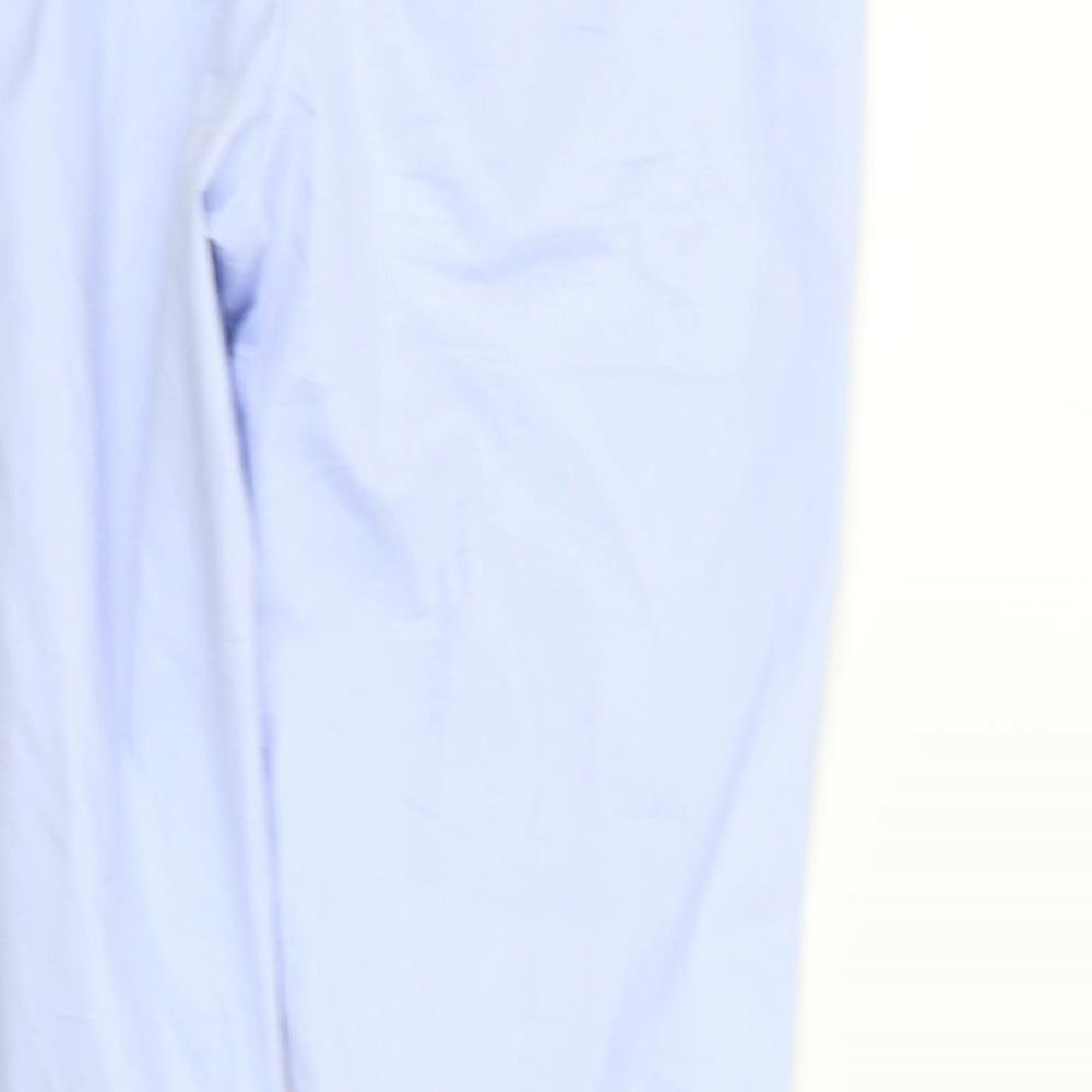 H&M Womens Blue   Trousers  Size 32 L26 in