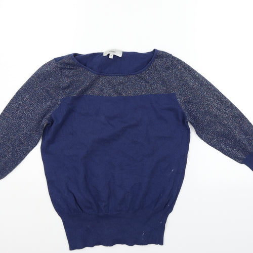 Marks and Spencer Womens Blue   Pullover Jumper Size 14  - washable marks