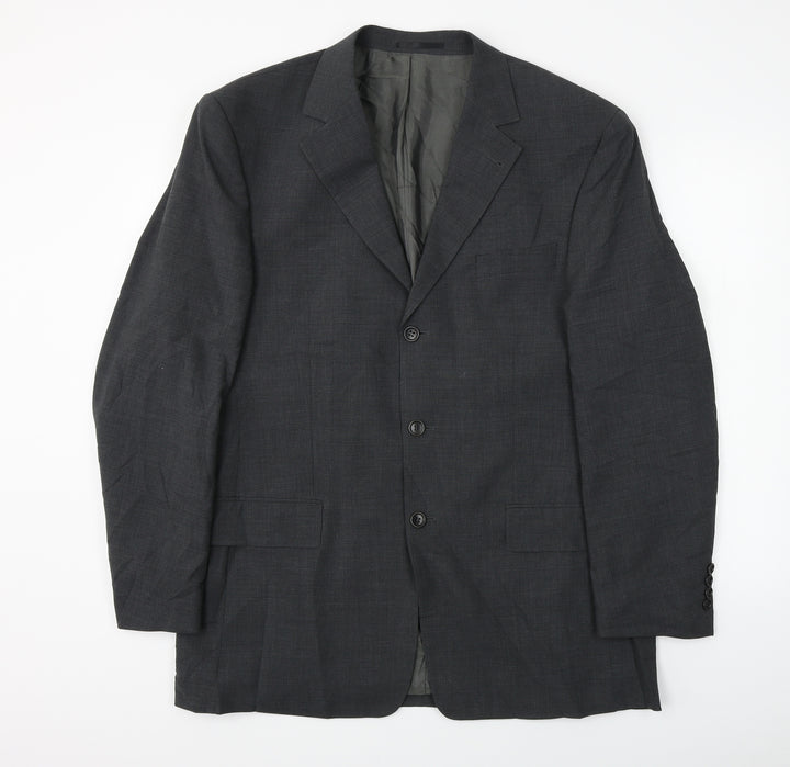 Cezani  Mens Black   Jacket Blazer Size 42
