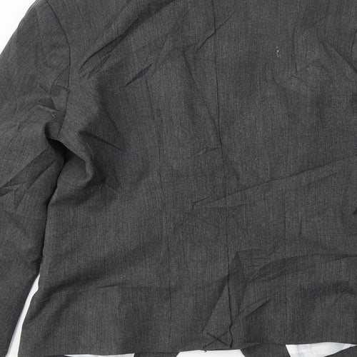 H&M  Womens Grey   Jacket Blazer Size 8