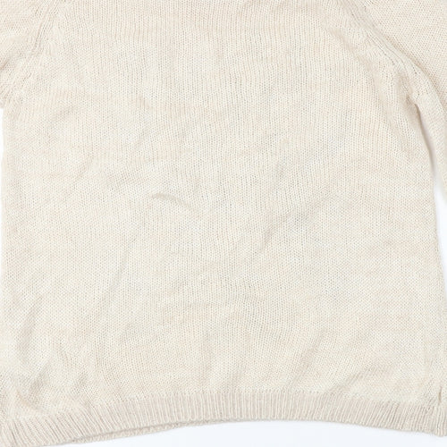 New Look  Womens Beige   Pullover Jumper Size 6