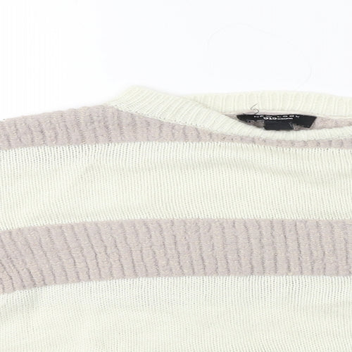 New Look  Girls Ivory Striped  Pullover Jumper Size 12-13 Years