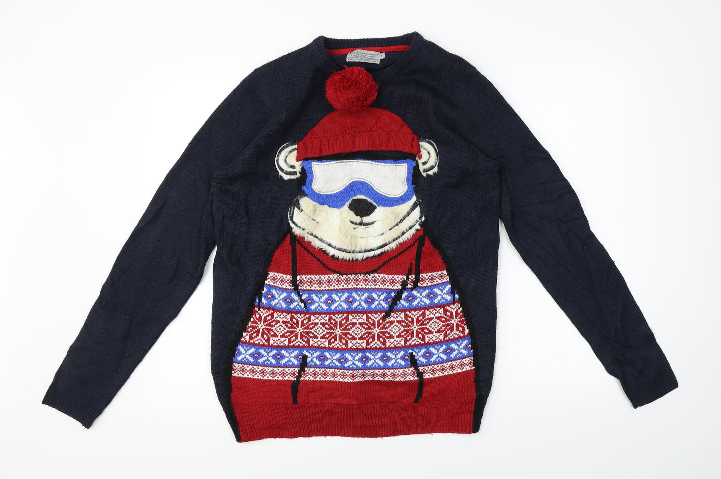 TU Womens Blue   Pullover Jumper Size S