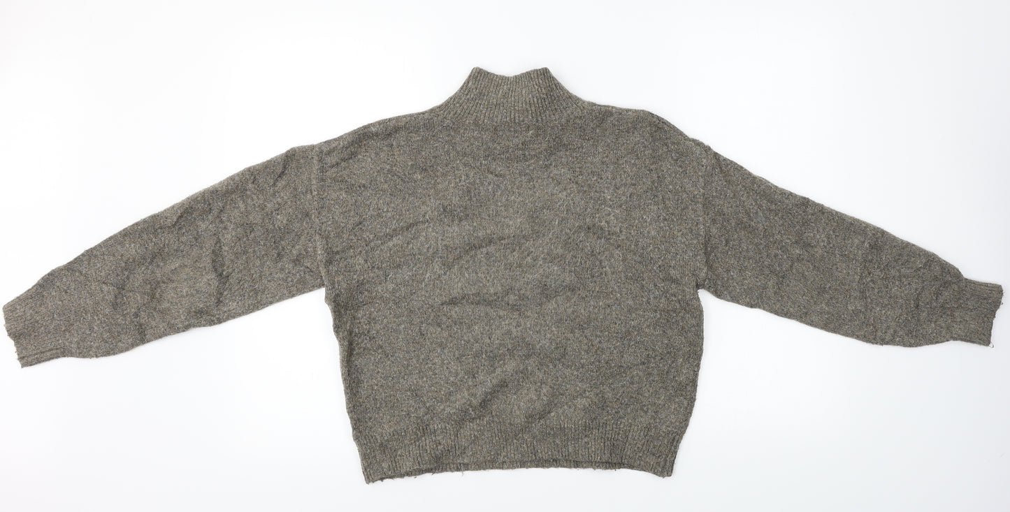 H&M  Womens Brown   Pullover Jumper Size XS