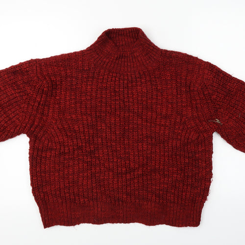 Mng   Womens Red   Pullover Jumper Size S