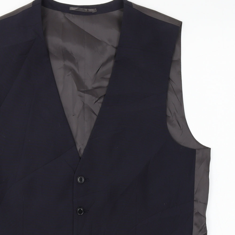 NEXT  Mens Blue   Jacket Suit Waistcoat Size 44