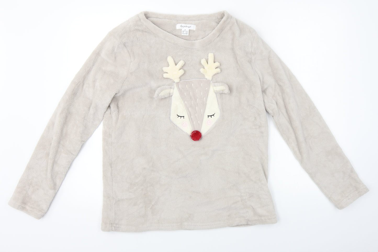 love to lounge      Womens Beige   Pullover Jumper Size M
