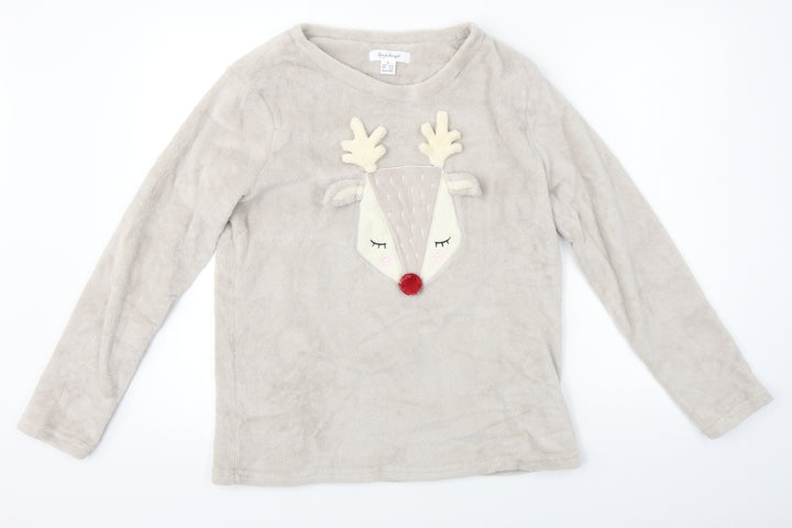 love to lounge      Womens Beige   Pullover Jumper Size M