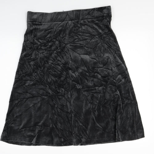 MANTARY  Womens Grey   Flare Skirt Size 16