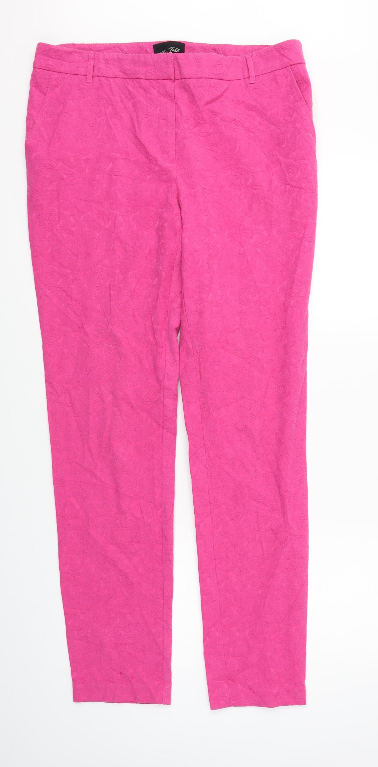NEXT Womens Pink   Trousers  Size 14 L30 in