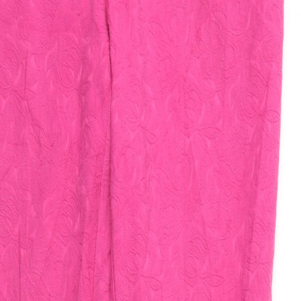 NEXT Womens Pink   Trousers  Size 14 L30 in