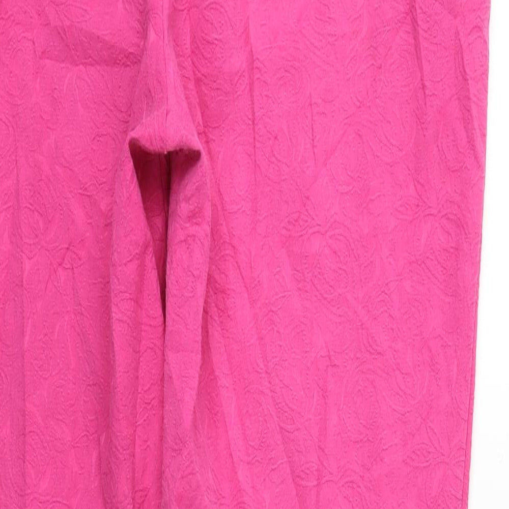 NEXT Womens Pink   Trousers  Size 14 L30 in