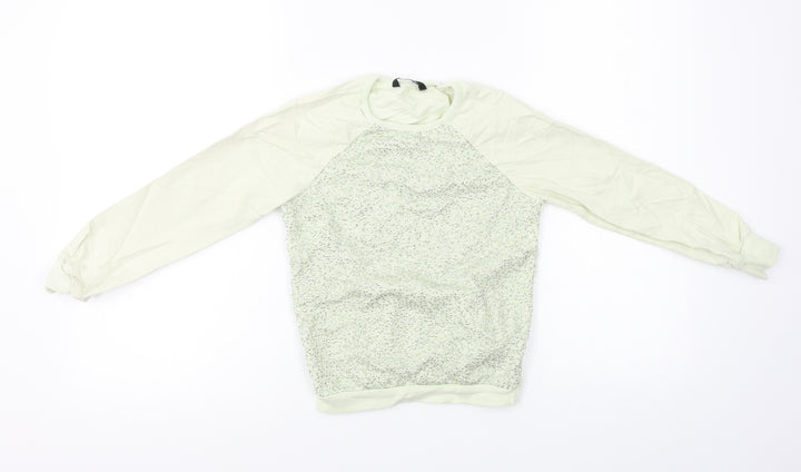 George  Girls Green   Pullover Jumper Size 7-8 Years