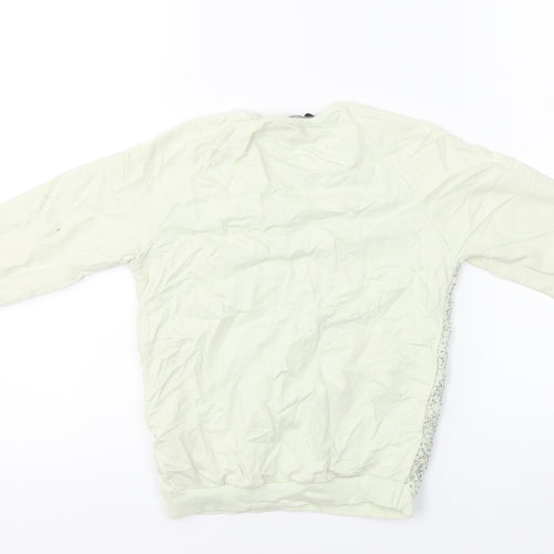 George  Girls Green   Pullover Jumper Size 7-8 Years