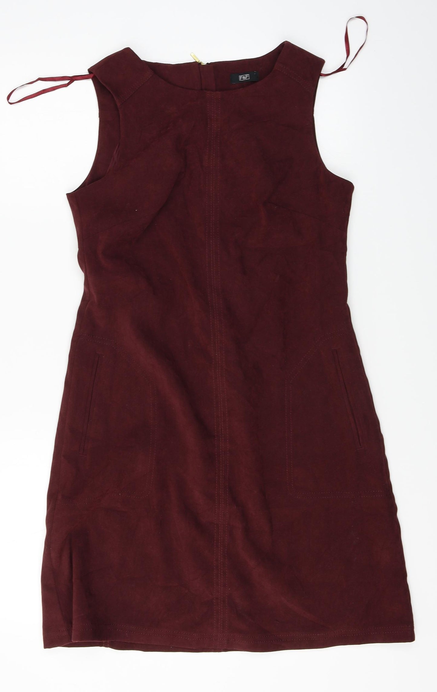 F&F  Womens Red   A-Line  Size 8