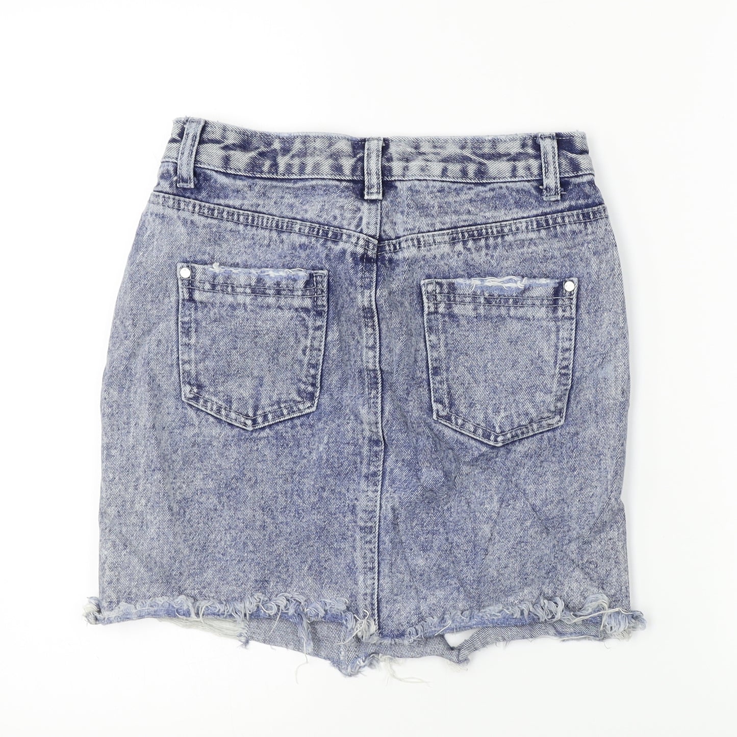 Missguided  Womens Blue   Bandage Skirt Size 26 in