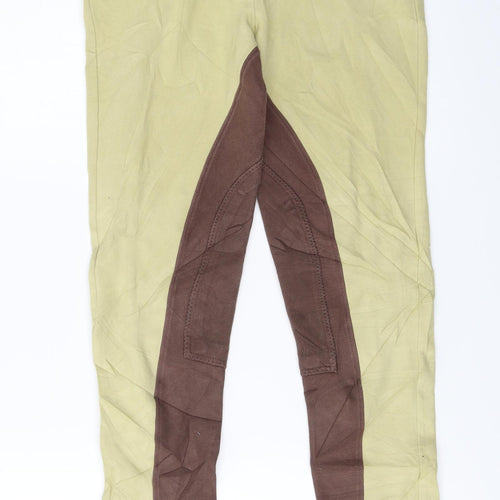 Preworn  Womens Yellow   Trousers  Size M L23 in