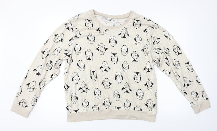 Debenhams Womens Beige Pullover Jumper Size 18