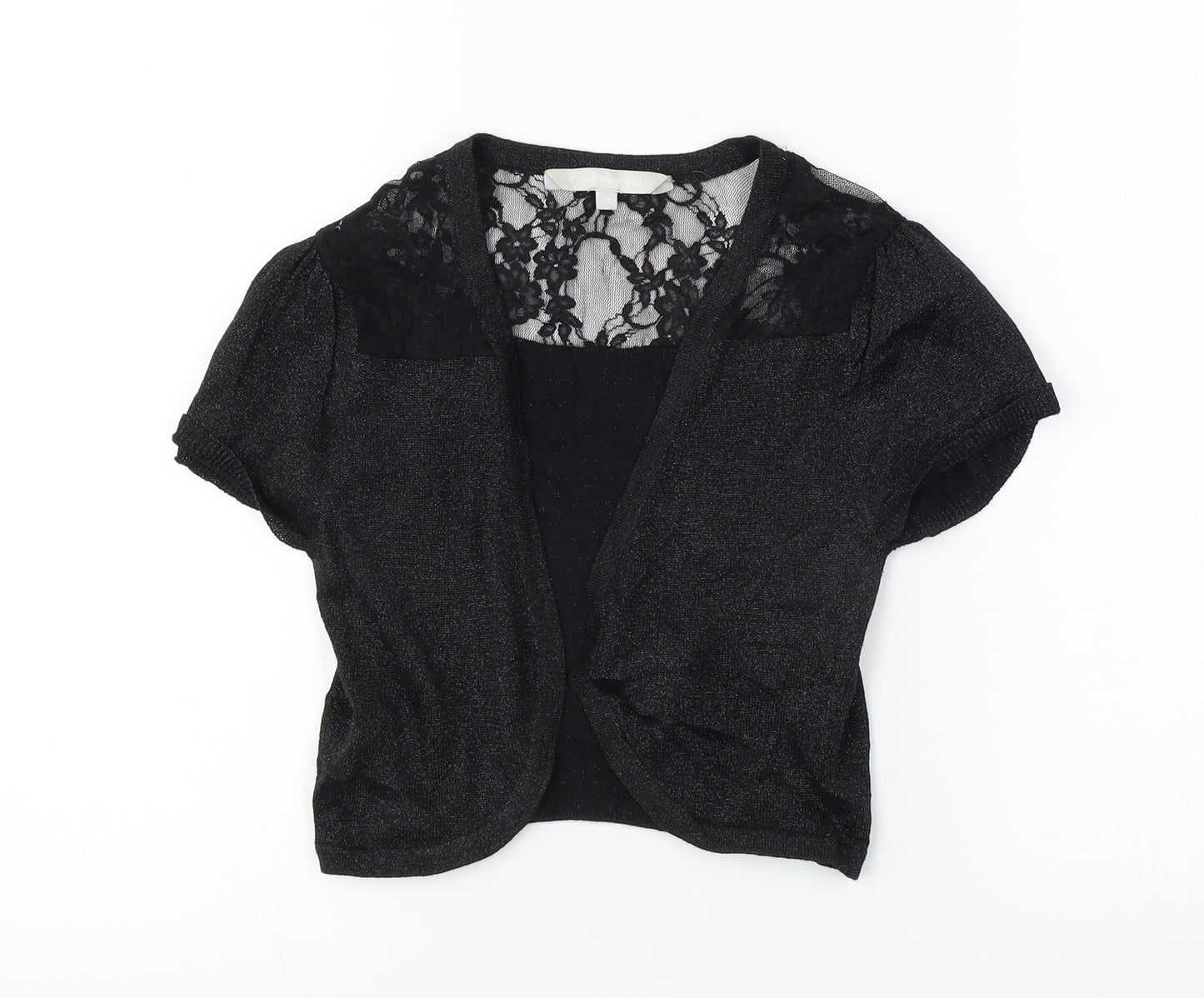 Red Herring  Womens Black   Cardigan Jumper Size 10